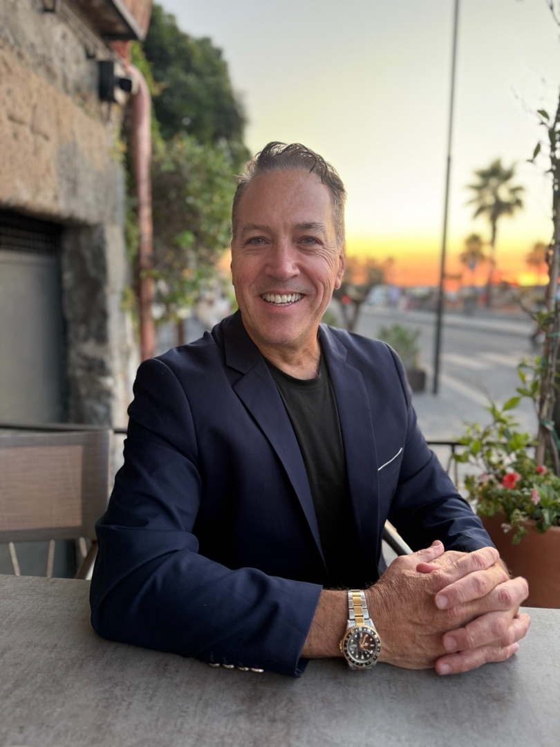 Greg Rosner at sunset