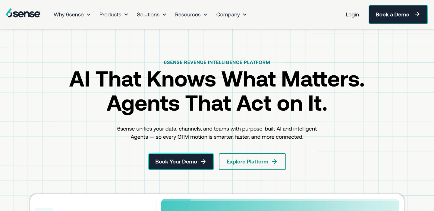 6sense homepage