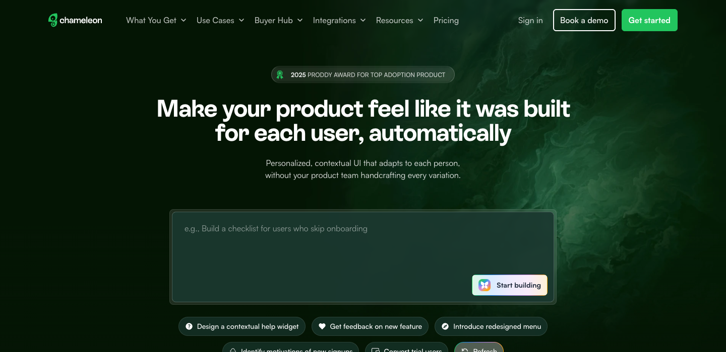 Chameleon homepage