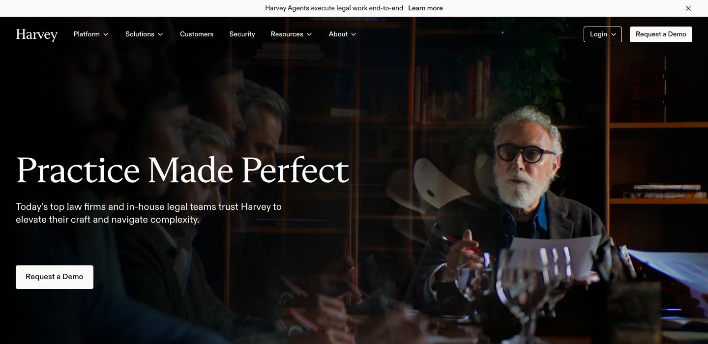 Harvey homepage