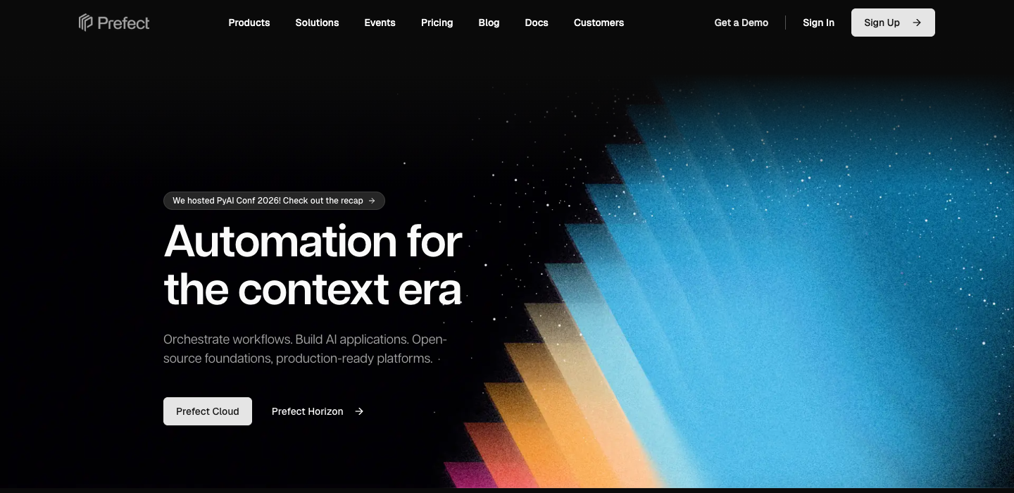 Prefect homepage