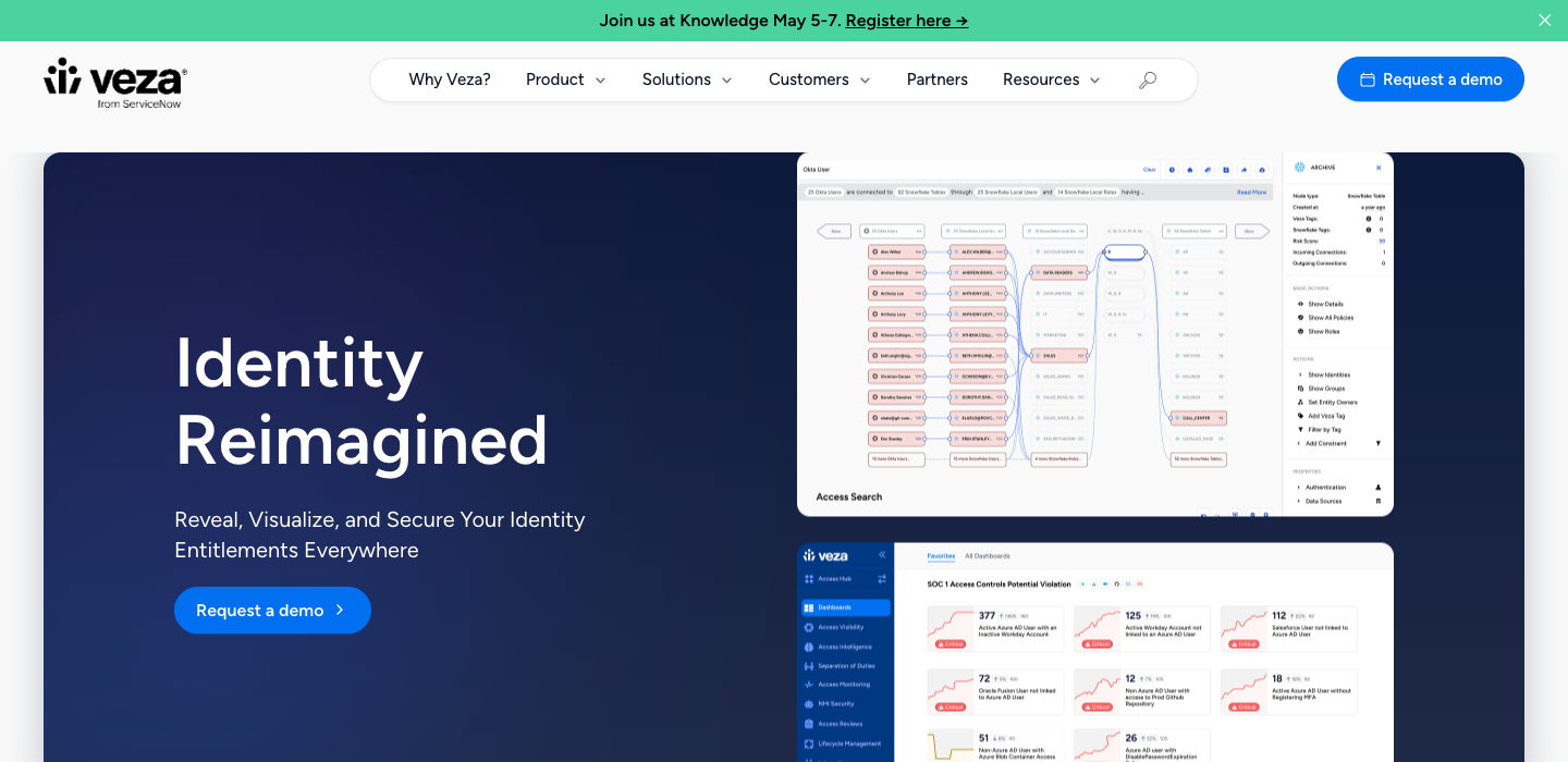 Veza homepage