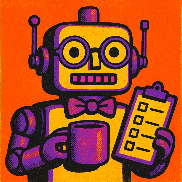Pop art headshot of Monty, the Monday Memo Writer